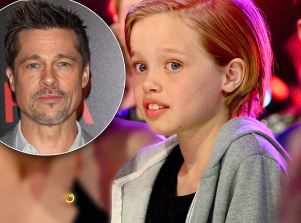 Shiloh - the eldest biological daughter of Brad Pitt and Angelina Jolie