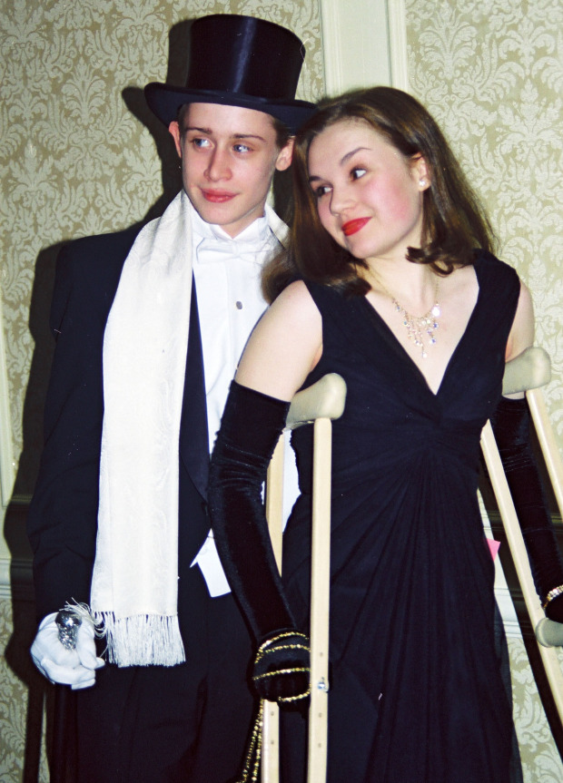 Macaulay and his first wife.