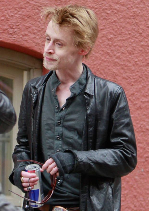 Macaulay is shocking because of his drug addiction.