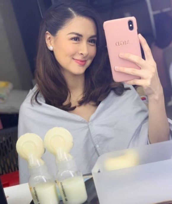 'The most beautiful beauty in the Philippines' Marian Rivera shows off photos of her first day at work after giving birth, but the special details in the photos make every mother sympathize.