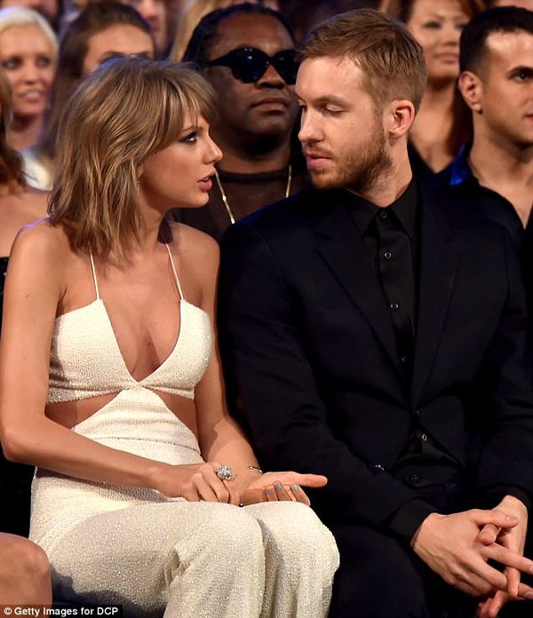 To this day, Calvin is still bitter about his ex-lover Taylor.