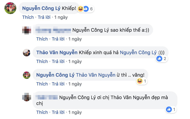 Cả hai vẫn tương tác rất vui vẻ trên mạng xã hội.