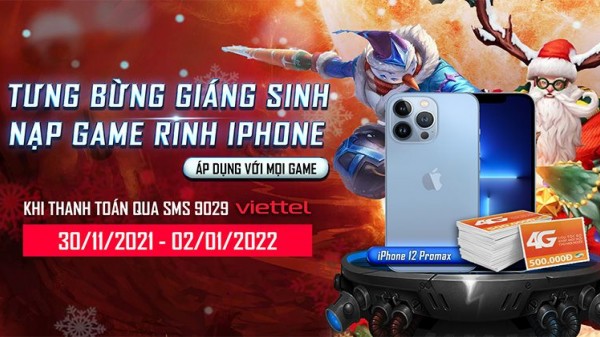 Lộ diện khách hàng may mắn trúng thưởng iPhone 12 Promax của Chương trình Nạp Game Trúng iPhone 