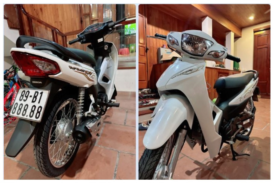 Xe Máy Honda Blade Biển Số Vip Độ Thành Wave Alpha Bán Giá 200 Triệu Đồng