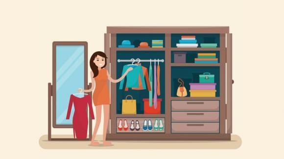 5 thủ thuật tuyệt vời để sắp xếp tủ quần áo của bạn, thu hút sự giàu có và tăng hạnh phúc