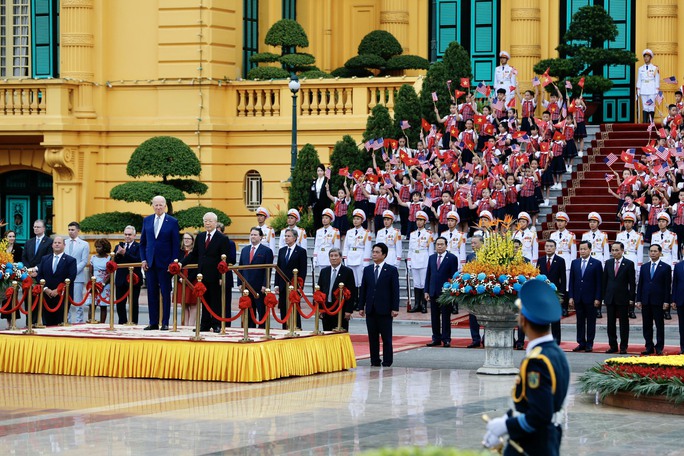 View -             Tổng Bí thư Nguyễn Phú Trọng chủ trì lễ đón Tổng thống Mỹ Joe Biden    