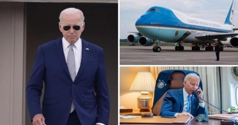View -             Chuyên cơ chở Tổng thống Mỹ Joe Biden thăm Việt Nam sang cỡ nào?    