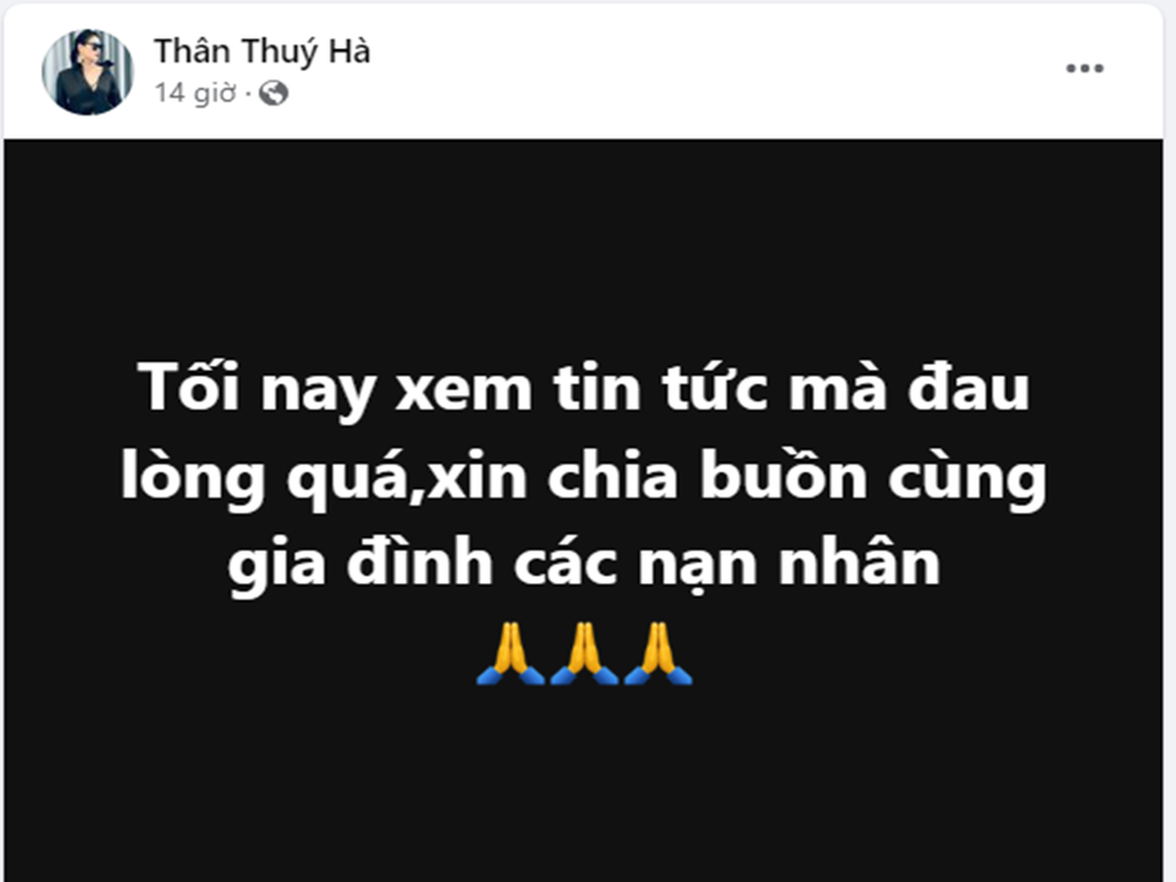 View -             Sao Việt đau buồn trước vụ cháy chung cư mini ở Hà Nội    