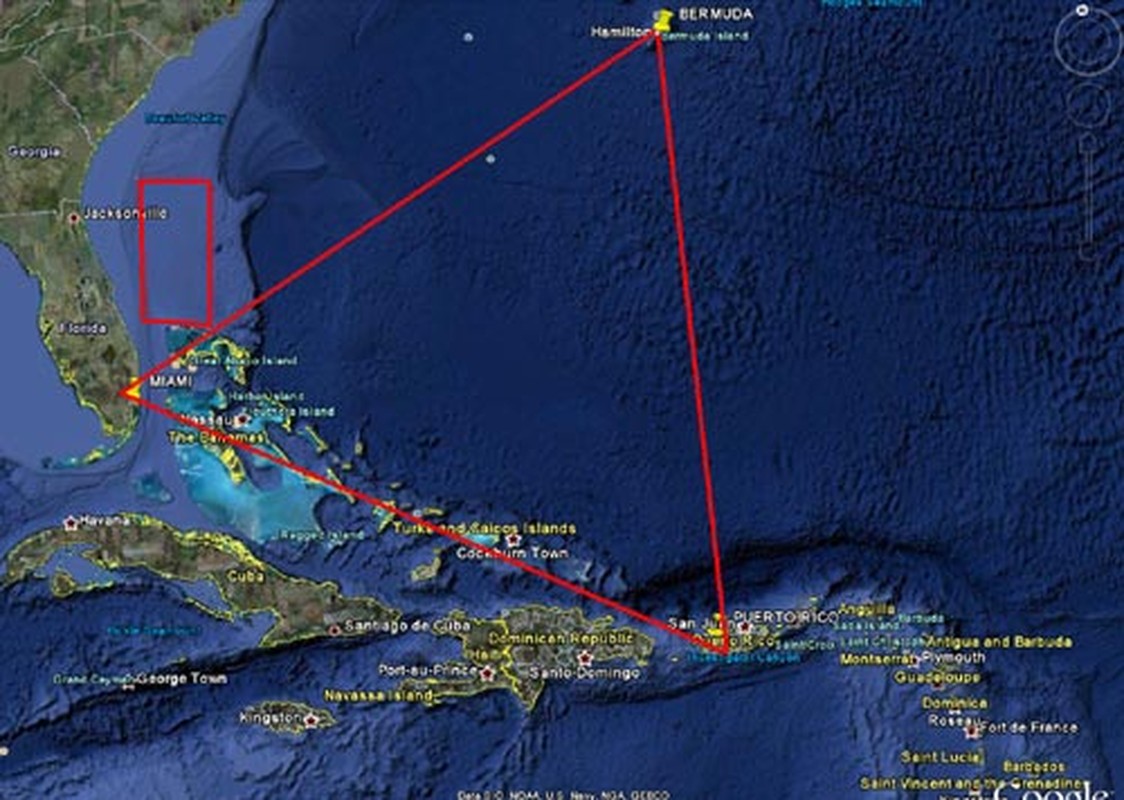 View -             Thủ phạm 'quỷ quái' gây ra các vụ mất tích ở tam giác quỷ Bermuda    