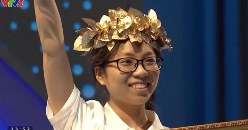             Đường lên đỉnh Olympia: Nữ sinh Quảng Ninh giành vòng nguyệt quế đầu tiên năm thứ 24    