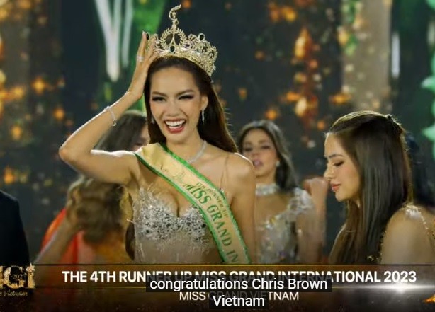View -             Mỹ nhân Peru đăng quang Miss Grand International, Hoàng Phương đoạt giải á hậu 4    