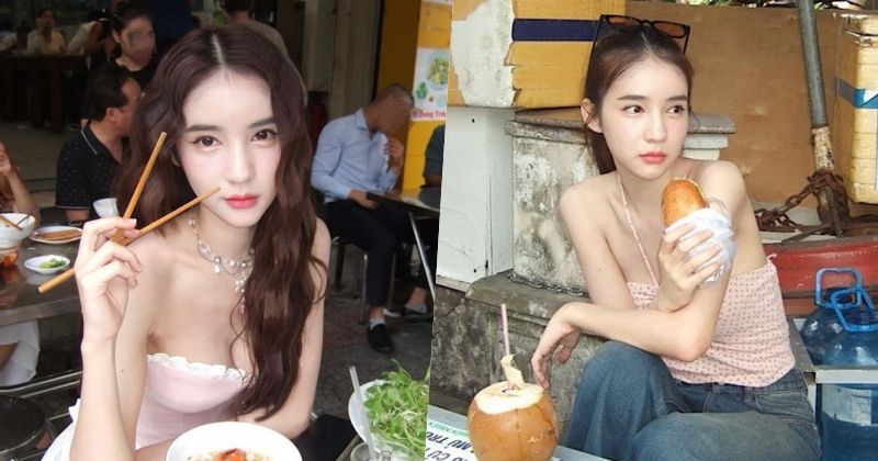             'Thiên thần chuyển giới' Thái Lan xinh đẹp 'gây sốt' trên phố Hà Nội    