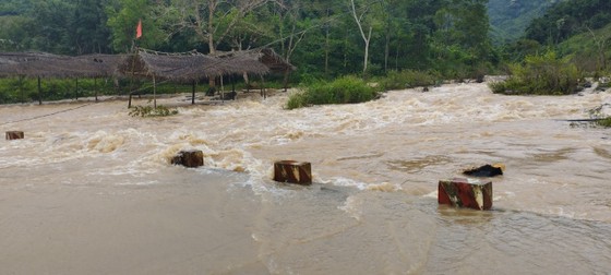 View -             Mưa lớn, nước dâng, người dân khóc ròng vì đàn bò hơn 50 con bị cuốn trôi    