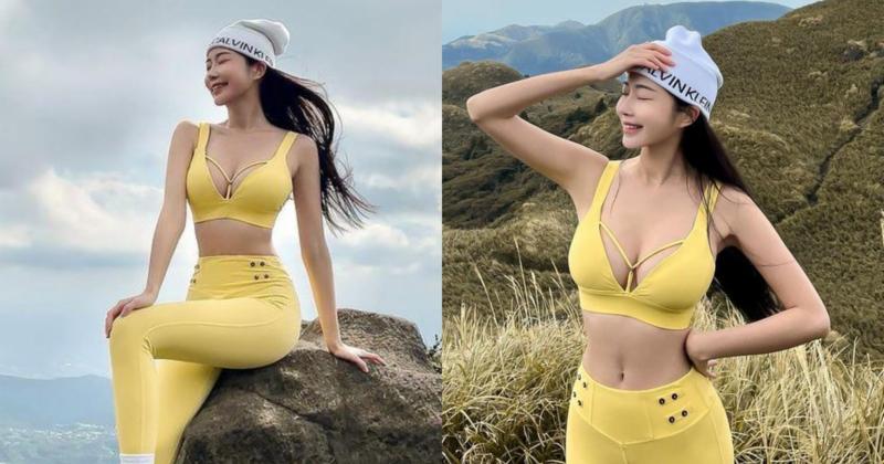 View -             Diện đồ tập gym leo núi, gái xinh được netizen truy tìm danh tính    