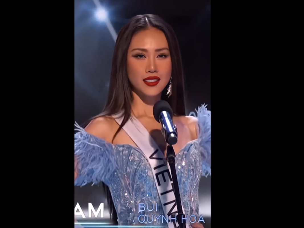 View -             Bùi Quỳnh Hoa khoe dáng gợi cảm ở bán kết Miss Universe 2023    