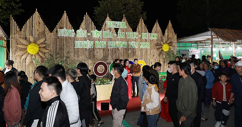View -             Khai mạc Festival Nông sản - Văn hóa - Ẩm thực - Du lịch huyện Đan Phượng năm 2023    