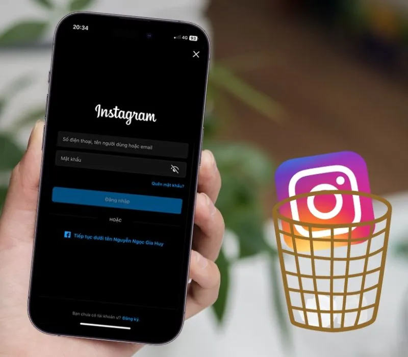 Cách khóa tài khoản Instagram, vô hiệu hóa trên điện thoại và máy tính