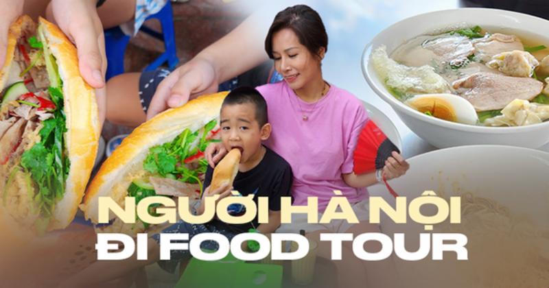             Bà mẹ 8X chia sẻ lịch trình một ngày ngẫu hứng “food tour Hà Nội” bằng xích lô và đi bộ cùng 2 con    