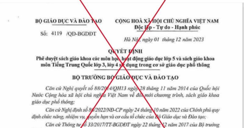 View -             Đề nghị điều tra việc xuyên tạc về quyết định phê duyệt sách tiếng Trung    