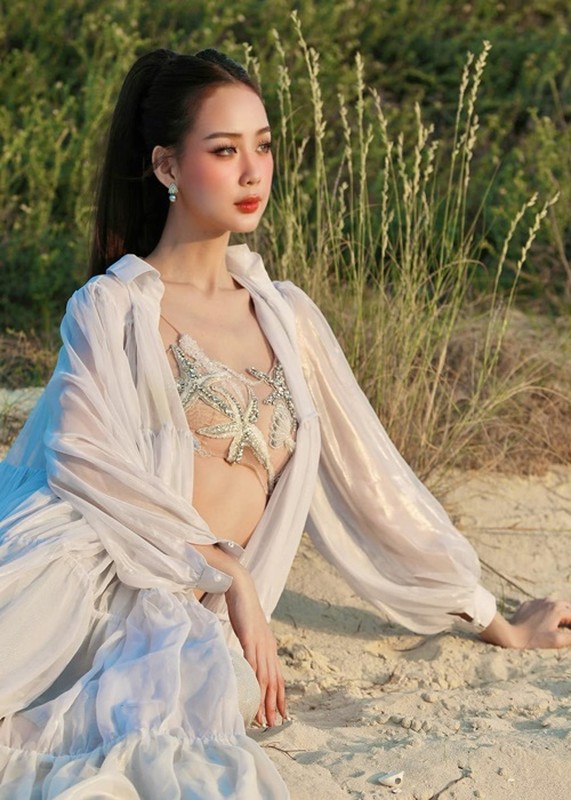 View -             Hoa hậu Bảo Ngọc bung lụa gợi cảm ở Miss Intercontinental 2023    