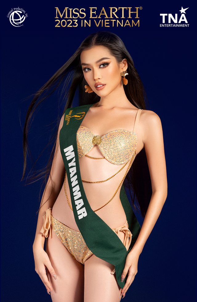 View -             'Nhức mắt' với dàn người đẹp Miss Earth 2023 diện bikini    