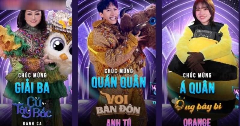             Chung kết The Masked Singer Vietnam 2023: Voi Bản Đôn giành quán quân    