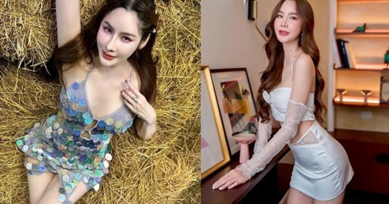             Hot girl diện đồ gợi cảm, tạo dáng bên đống rơm gây chú ý    