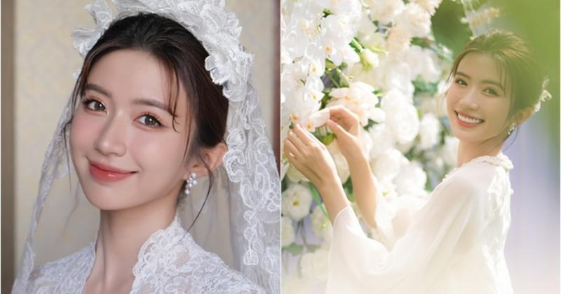 View -             Diễn viên Ngọc Huyền làm cô dâu xinh đẹp ở quê nhà    