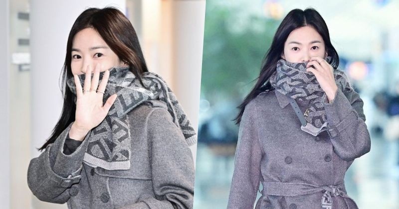             Song Hye Kyo đẹp tỏa sáng tại sân bay sang Pháp, mặt mộc chuẩn 'nữ thần' ở tuổi 42 khiến công chúng xuýt xoa    