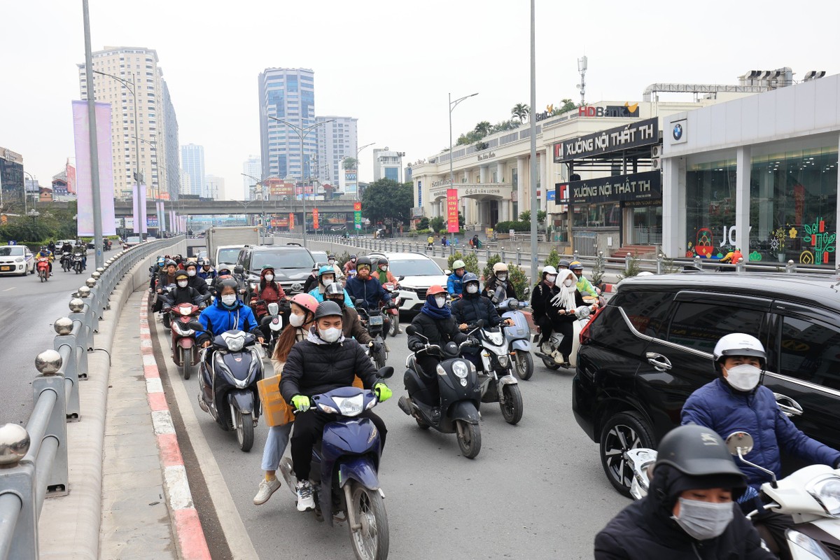 View -             Giao thông Hà Nội ùn ứ những ngày giáp Tết    