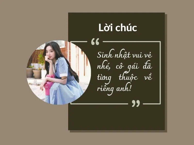 60 lời chúc sinh nhật người yêu cũ chân thành và đầy lưu luyến