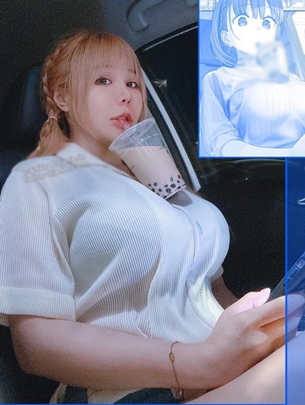 View -             Dùng ngực đỡ trà sữa, gái xinh khiến netizen 'ngơ ngác'    