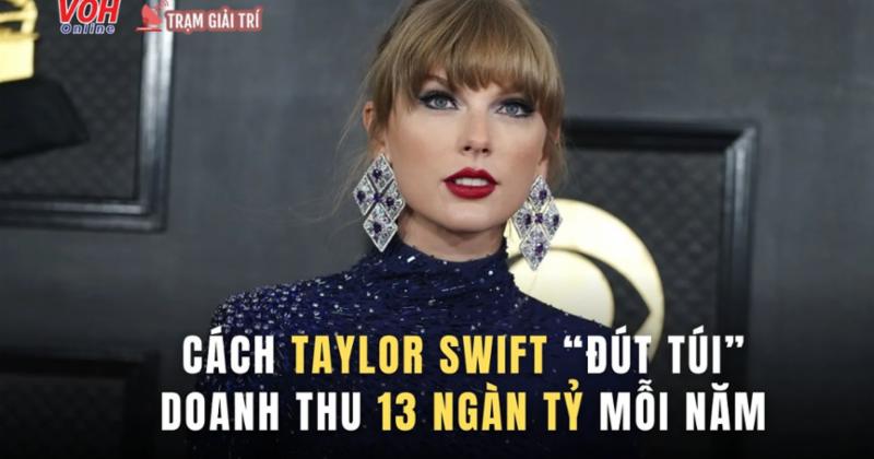             Cách Taylor Swift 'đút túi' doanh thu 13 ngàn tỷ mỗi năm    