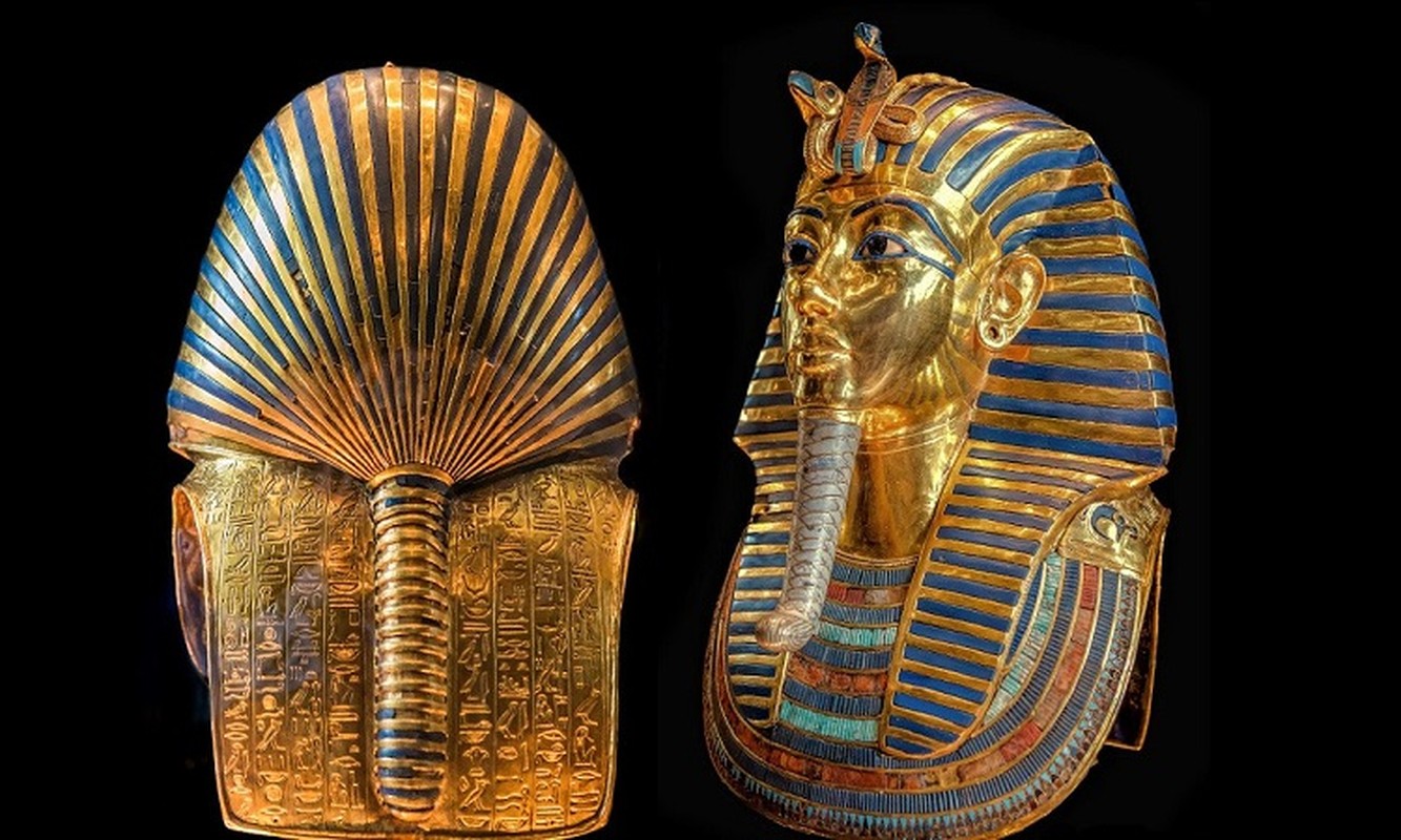 View -             Giật mình xác ướp pharaoh màu đen được đặt trong 3 lớp áo quan    