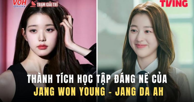 View -             Thành tích học tập đáng nể của 2 chị em Jang Won Young - Jang Da Ah    