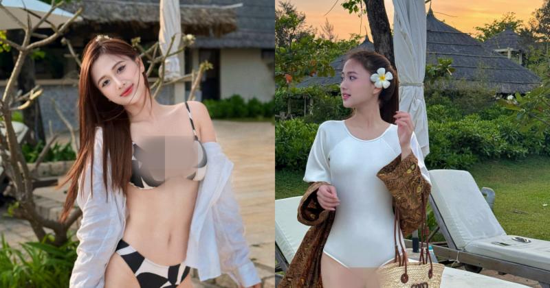             Người yêu cầu thủ Trần Minh Vương diện bikini khoe body nuột nà    