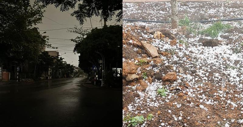             Cảnh tượng mưa đá tại Yên Bái khiến dư luận xôn xao    
