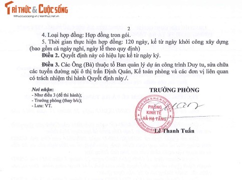             Đồng Nai: Cty Ngọc Tùng 1 ngày trúng 3 gói thầu tại Định Quán    