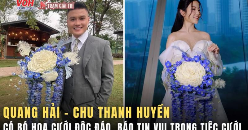 View -             Đám cưới Quang Hải - Chu Thanh Huyền: Chú rể xúc động báo tin vui, cô dâu mang bó hoa cưới độc lạ    