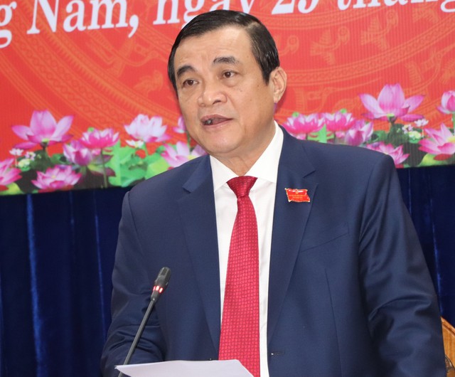             Ông Phan Việt Cường thôi làm Chủ tịch HĐND tỉnh Quảng Nam    