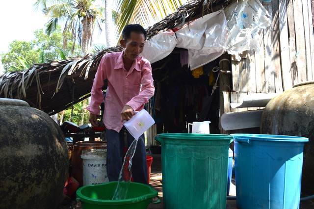View -             Khoảng 50.000 hộ gia đình ở ĐBSCL thiếu nước sạch    