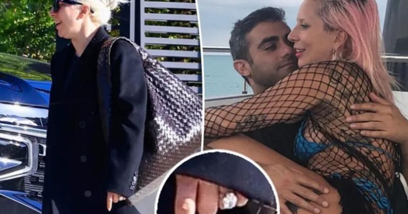 View -             Lady Gaga đeo nhẫn kim cương siêu to khổng lồ ở ngón áp út, rộ tin đồn đính hôn    