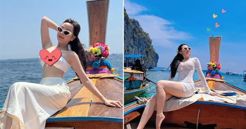             Diễn viên Kim Oanh khoe body 'khét lẹt' trong kỳ nghỉ trăng mật    