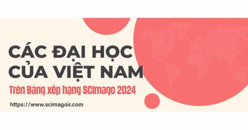 View -             Các đại học của Việt Nam trên bảng xếp hạng SCImago 2024    