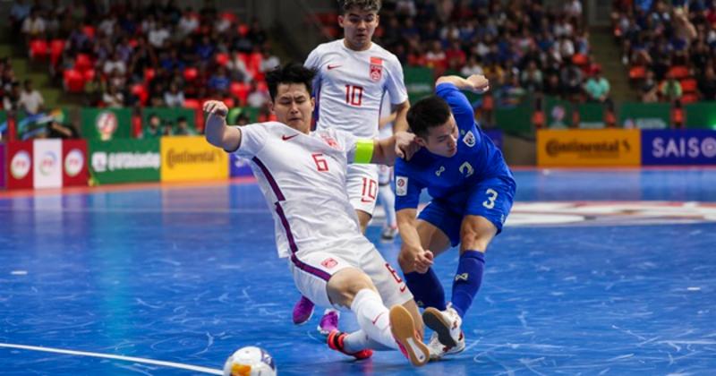 View -             Futsal Trung Quốc thảm bại trước Thái Lan    
