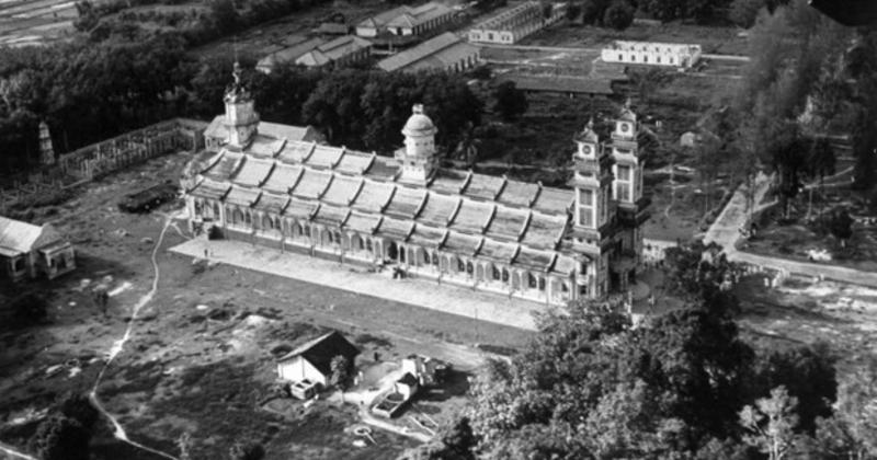 View -             Loạt ảnh cực hiếm về Tòa thánh Tây Ninh năm 1948    