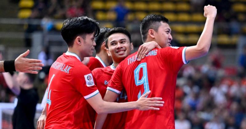             Myanmar thua thảm Thái Lan, futsal Việt Nam rộng cửa vào tứ kết    