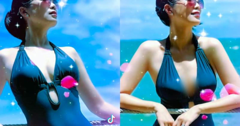View -             Trịnh Kim Chi diện bikini khoe vóc dáng gợi cảm ở tuổi U55    