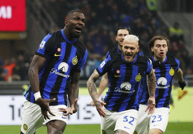             Thắng nghẹt thở, Inter Milan giành Scudetto sớm 5 vòng đấu    