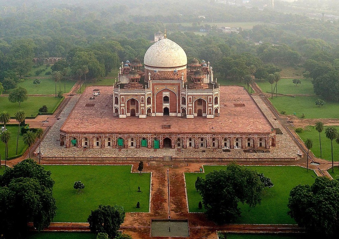 View -             Choáng ngợp trước lăng mộ hoàng đế Humayun ở Ấn Độ    